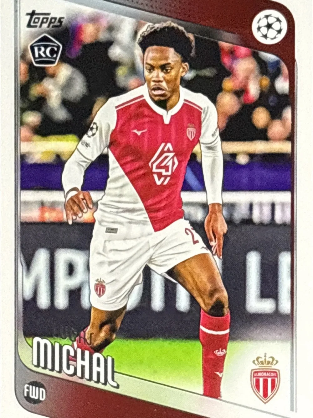 Topps Lucas Michal Soccer RC Card
